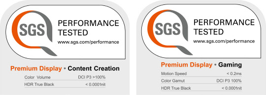 삼성디스플레이가 지난 12월말 노트북용 4K OLED 패널이 글로벌 인증 업체인 SGS로부터 프리미엄 디스플레이 평가 인증을 획득했다. <삼성디스플레이 제공>